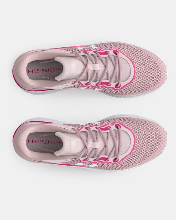 Women's UA Charged Intake 5 Running Shoes, Pink, pdpMainDesktop image number 2